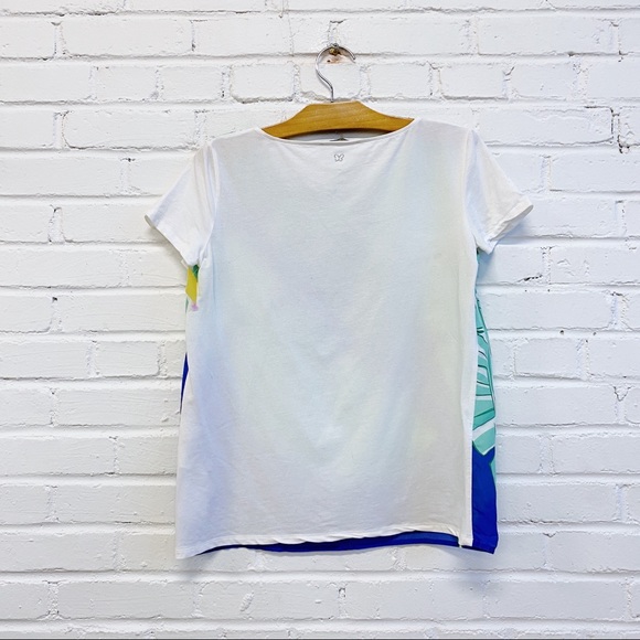 WEEKEND MAXMARA silk blouse front print - Picture 2 of 4